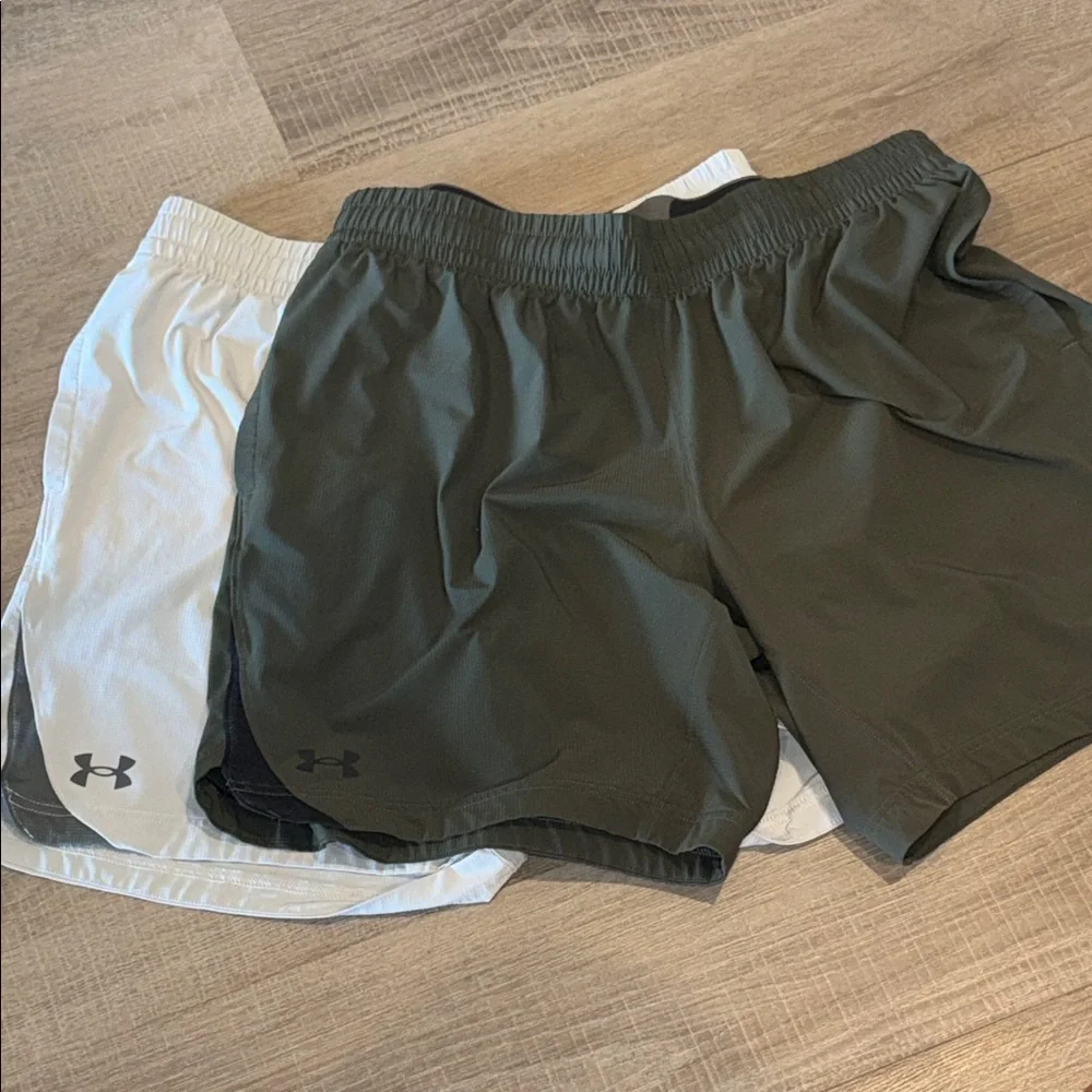 Under Armour Set of 2 Men’s Athletic Training Shorts - Size XL - Picture 7 of 11